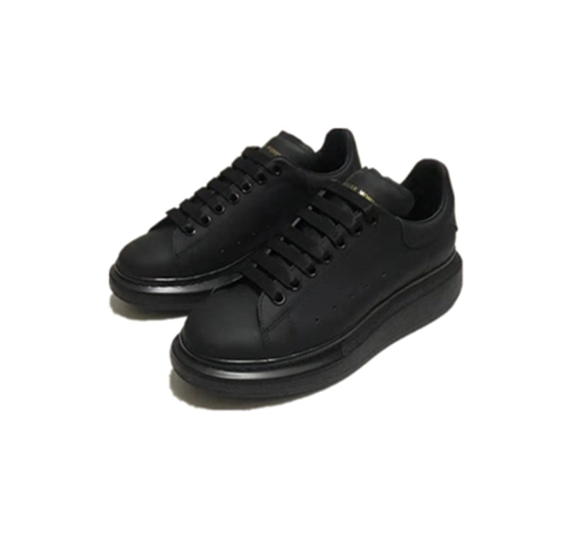 New products spring and autumn Hot money All black and white Jinwei McQueen lovers Little white shoes men and women Flat bottom increase Casual and versatile trend