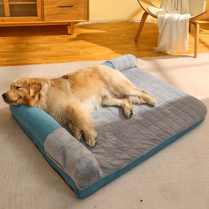 kennel winter keep warm Four Seasons General Large dog Golden fossa Dog mattress Removable and washable Pets Dog sofa Sleeping mat