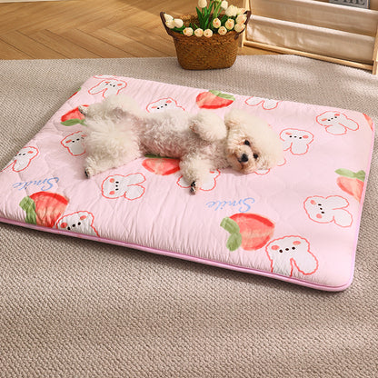 kennel Four Seasons General Dog bed Dog mat Sleeping mat Mat Dog house Medium and large dogs Dog cage mat Cat's nest Pet Supplies & Pet