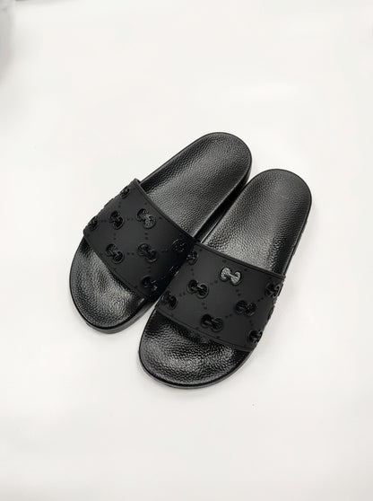 European station Tiger head Flip flop men and women Couple slipper summer Versatile Sandals soft sole non-slip sandy beach Sandals