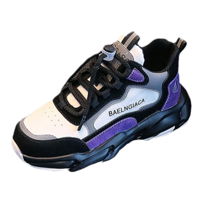 girl shoes Leather surface gym shoes spring The new children Internet celebrity leisure time Daddy shoes Zhongda Tong girl Running shoes