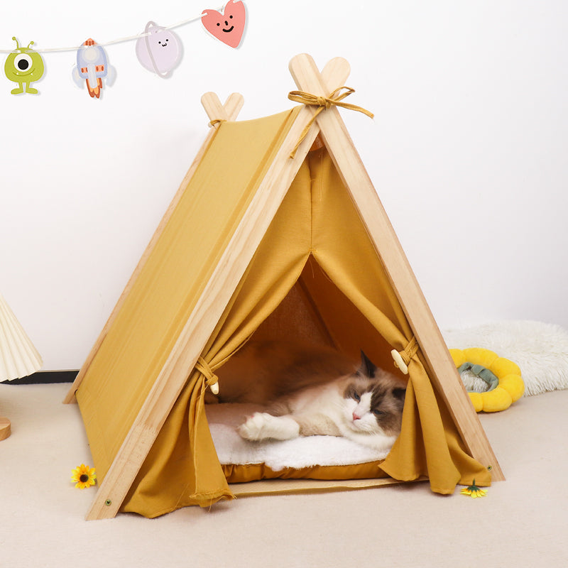 Cat's nest winter keep warm closed Four Seasons General Pet nest Miniature dog Kittens Kitty Tent Removable and washable kennel