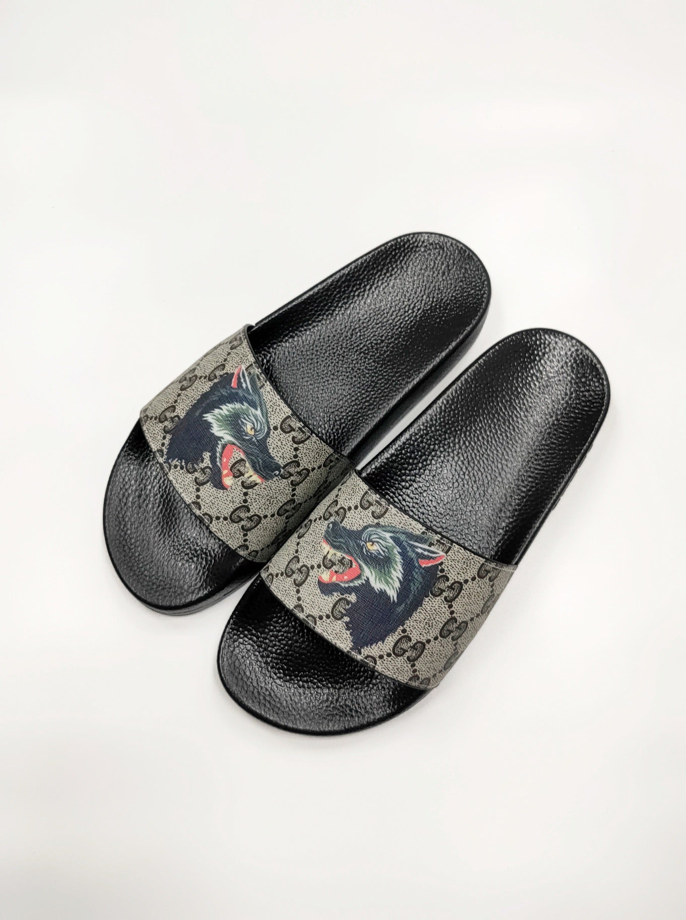 European station Tiger head Flip flop men and women Couple slipper summer Versatile Sandals soft sole non-slip sandy beach Sandals
