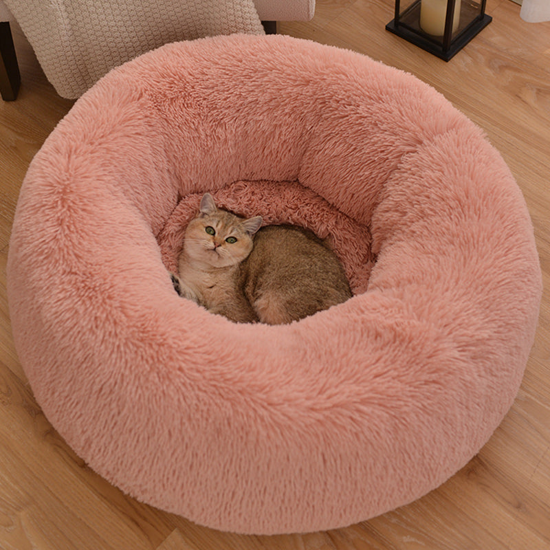 Cat's nest winter keep warm Deep sleep Bed house villa All seasons Cushions Kittens kennel Kitty Pet Supplies & Pet