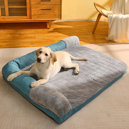 kennel winter keep warm Four Seasons General Large dog Golden fossa Dog mattress Removable and washable Pets Dog sofa Sleeping mat