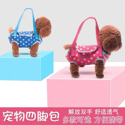 Pets Bag go out Portable package Dog Backpack ventilation Dog Bag Ultra light Cat bag Messenger One shoulder small-scale Pet bag