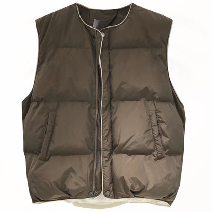 Down vest Vest female Autumn and winter Outside Design sense niche waistcoat cotton-padded clothes Vest loose coat winter thickening jacket