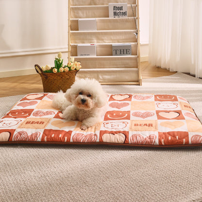 kennel Four Seasons General Dog bed Dog mat Sleeping mat Mat Dog house Medium and large dogs Dog cage mat Cat's nest Pet Supplies & Pet