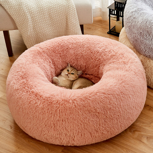 Cat's nest winter keep warm Deep sleep Bed house villa All seasons Cushions Kittens kennel Kitty Pet Supplies & Pet