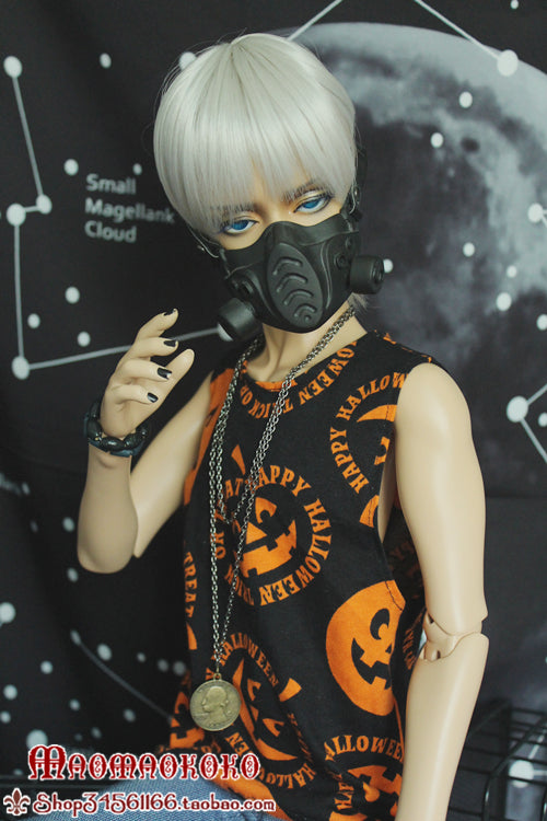 【 Cat's nest 】 Uncle 34 branch BJD Halloween Pumpkin High fork motion vest men's wear Daily payment bjd