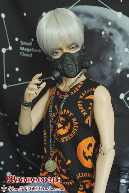 【 Cat's nest 】 Uncle 34 branch BJD Halloween Pumpkin High fork motion vest men's wear Daily payment bjd